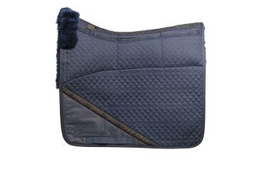 Preview: Edix 8-pocket Merino Dressurschabracke