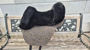 Grandeur Fellsattel Flowfinder VEGAN, schlamm schwarz sofort lieferbar