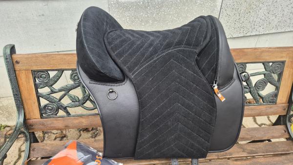 Barefoot® spanischer Sattel Madrid - Gr. 1, schwarz, reduziert