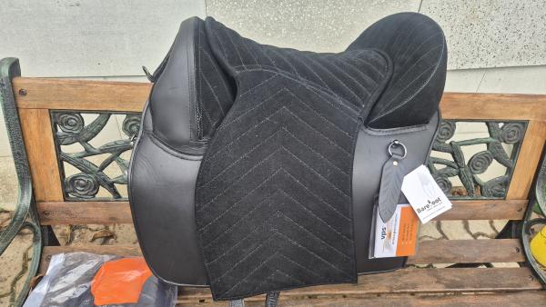 Barefoot® spanischer Sattel Madrid - Gr. 1, schwarz, reduziert